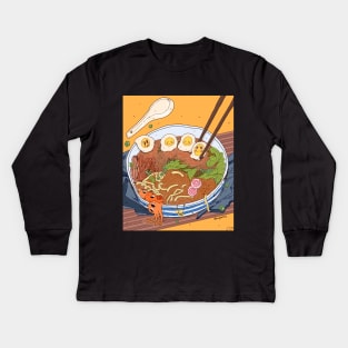 Ramen Kids Long Sleeve T-Shirt